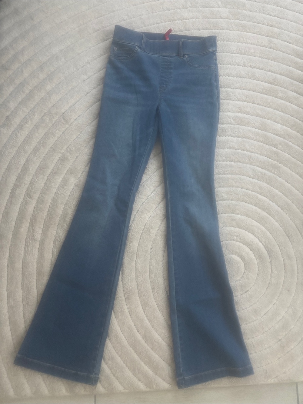 SPANX Blue Flare & Wide Leg Jeans